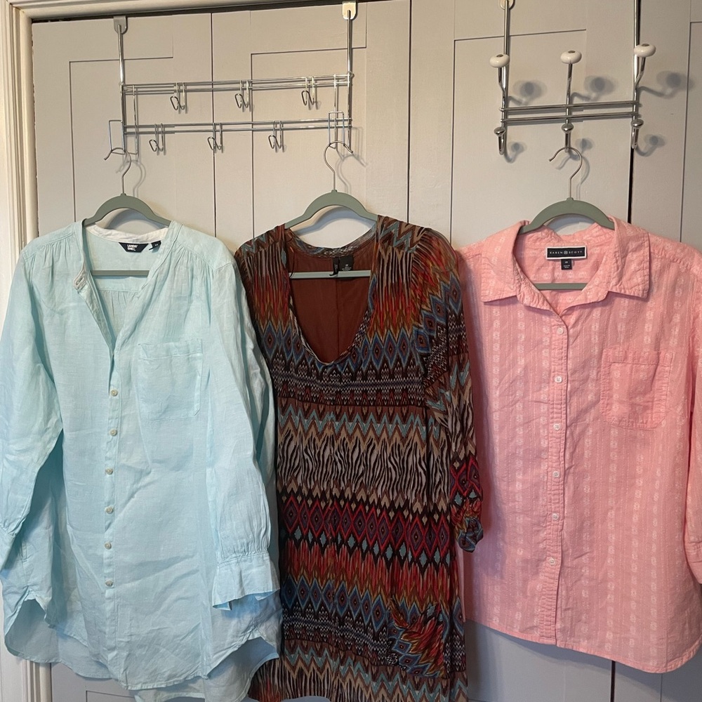 Bundle of 3 , Lands End,Karen Scott, New Direction.